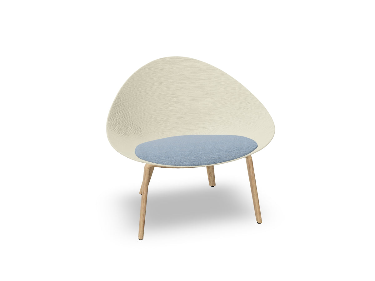 Adell 4 Leg Wood Lounge Chair