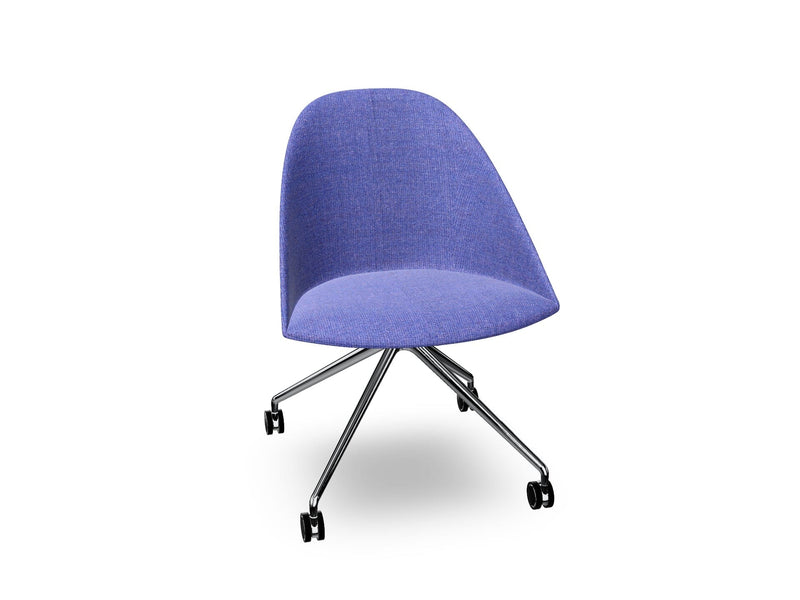 Cila Fully Upholtered Chair With Fixed Trestle Base Chairs Arper 