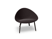 Adell 4 Leg Wood Lounge Chair With Fully Upholstered lounge chair Arper 