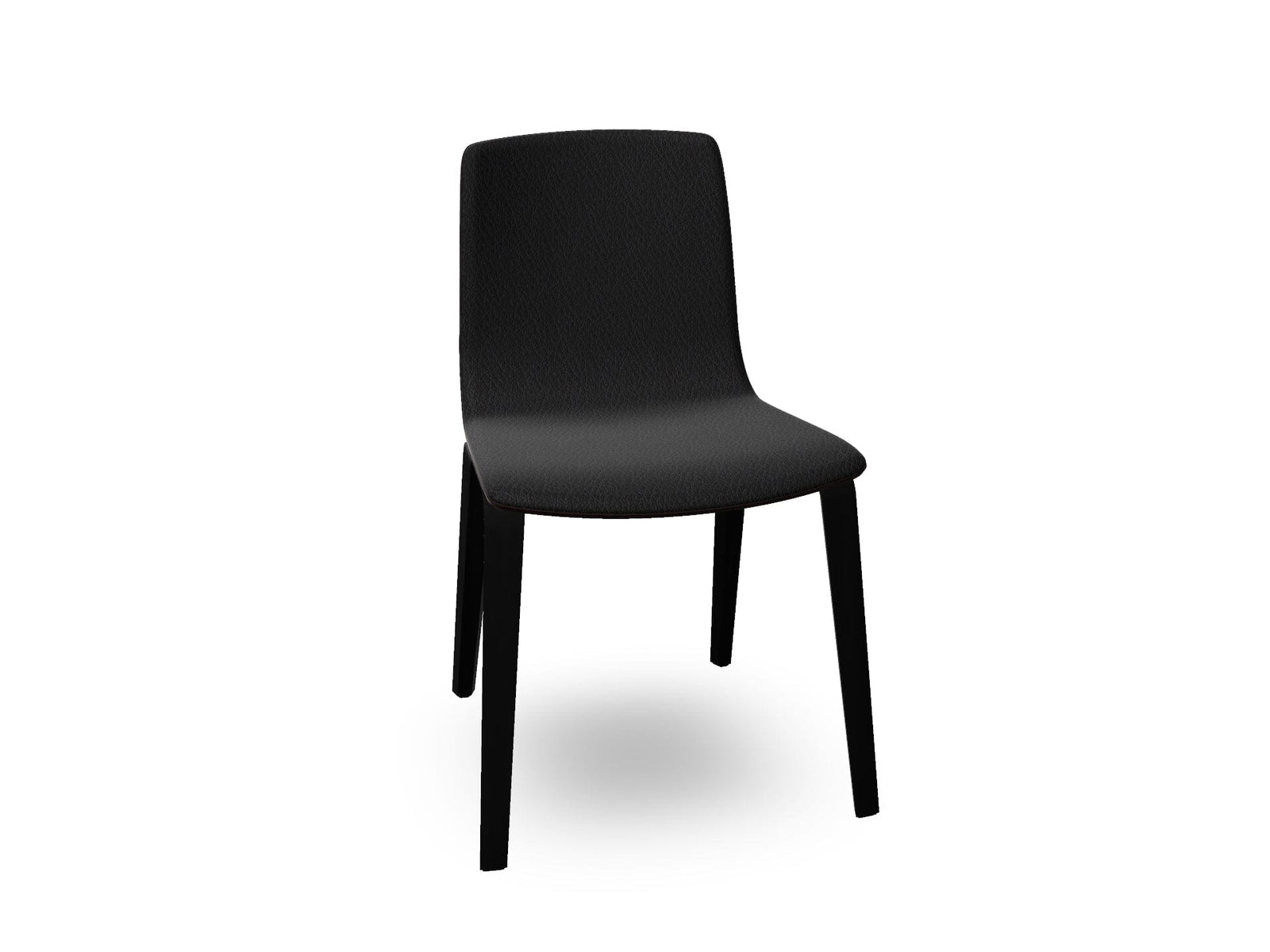 Aava 02 Wooden Chair with Front Upholstery Chairs Arper 