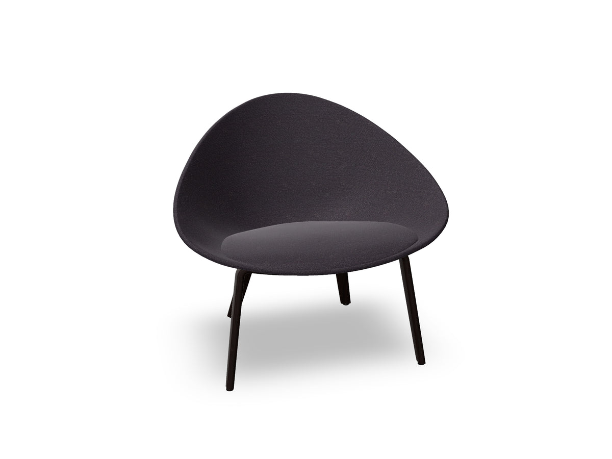 Adell 4 Leg Wood Lounge Chair With Fully Upholstered