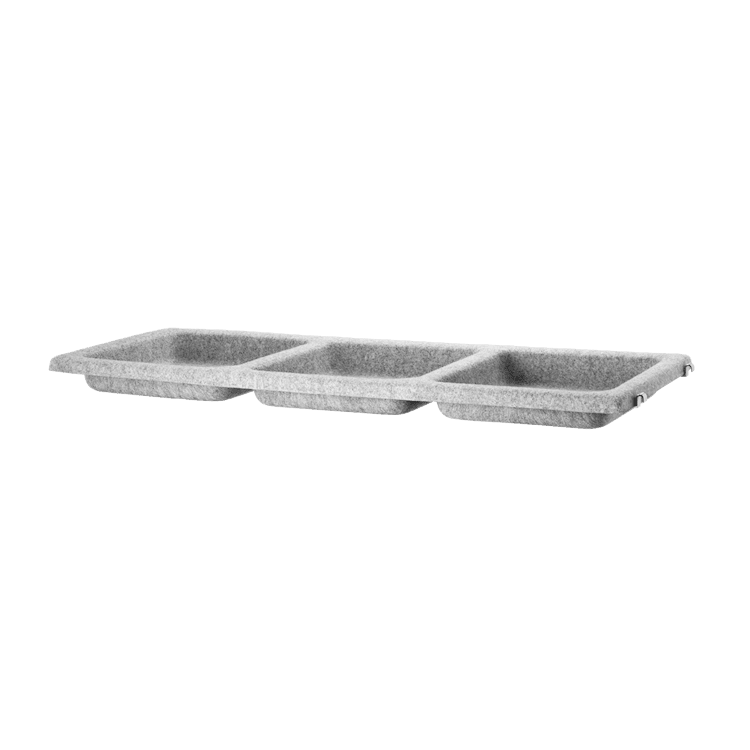 Bowl shelf felt