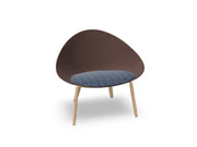 Adell 4 Leg Wood Lounge Chair lounge chair Arper 