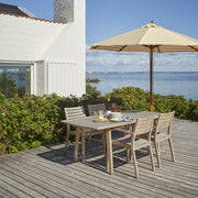 Ballare Extendable Dining Table Dining Tables Skagerak by Fritz Hansen 