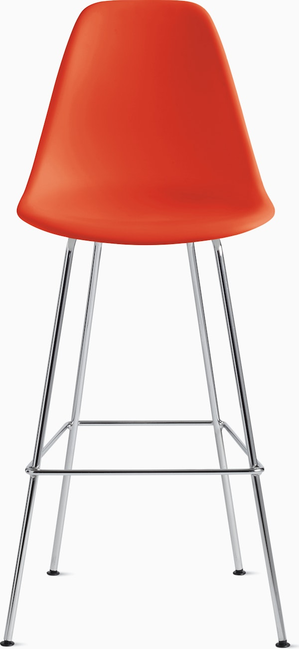 Eames Molded Plastic Bar Stool