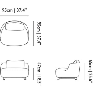 Bart Canape Armchair