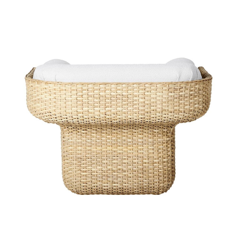 Basket Lounge Chair - Fully Upholstered lounge chair Gubi 