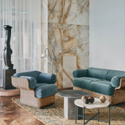 Basket Lounge Chair - Fully Upholstered lounge chair Gubi 