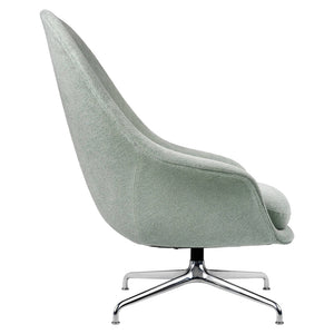 Bat 4-Star Base Lounge Chair - Fully Upholstered