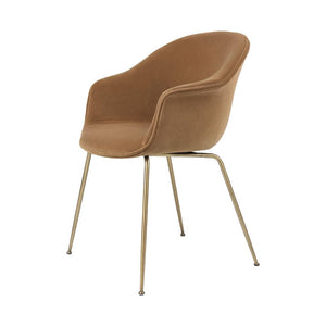 Bat Dining Chair Fully Upholstered With Conic Base Chairs Gubi 