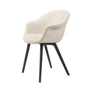 Bat Dining Chair - Fully Upholstered with Plastic Base Chairs Gubi 