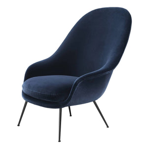 Bat Lounge Chair - High Back With Conic Base