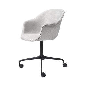 Bat Meeting Chair 4-Star Base with Castors - Fully Upholstered