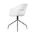 Bat Swivel Base Meeting Chair Chairs Gubi Black Matt Alabaster White 