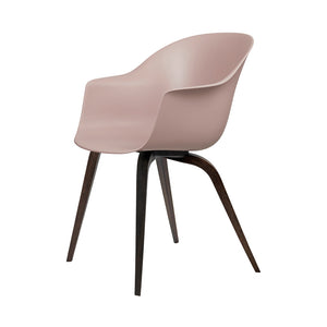 Bat Wood Base Dining Chair - Unupholstered