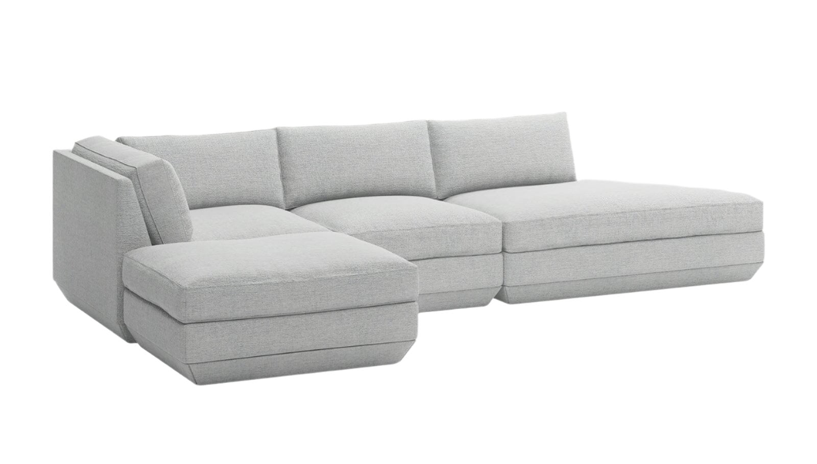 Podium 4PC Lounge Sectional B Sofa Gus Modern 