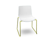 Catifa 46 Polypropylene Bi-Color Sled Base Chair Side/Dining Arper 