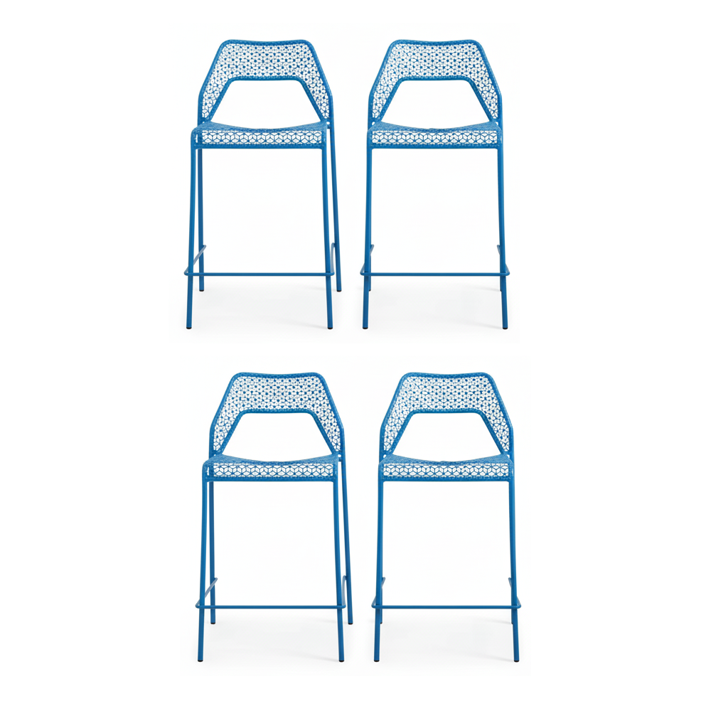 Hot Mesh Counter Stool - Set of 4