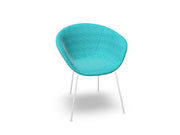 Duna 02 Four Leg Chair Fully Upholstered Chairs Arper 