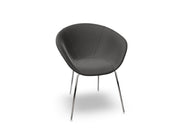 Duna 02 Four Leg Chair Fully Upholstered Chairs Arper 