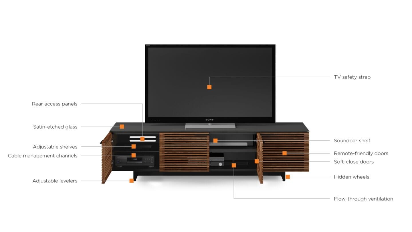 Corridor 8173 Media Console Home Theatre BDI 