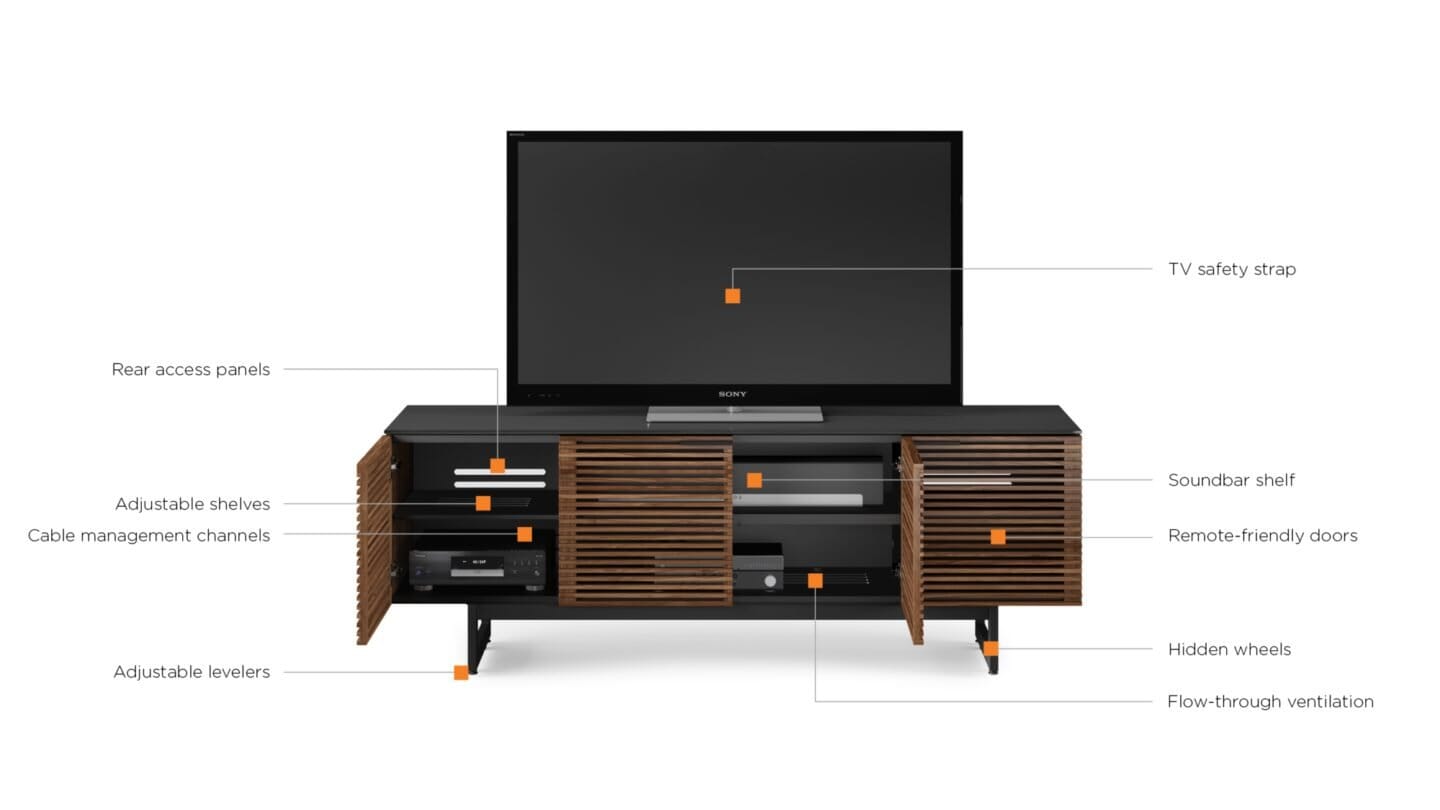 Corridor Media console 8179 Home Theatre BDI 