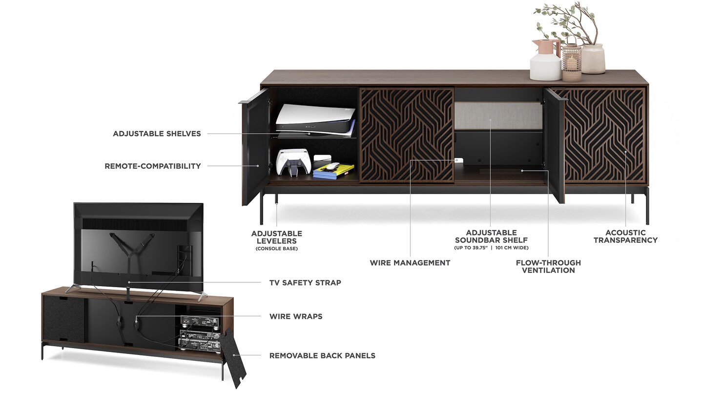 Elements 8709-WE Media + Storage Console