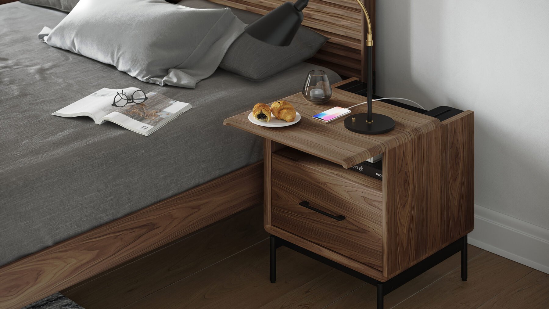 LINQ 9181 Small Nightstand