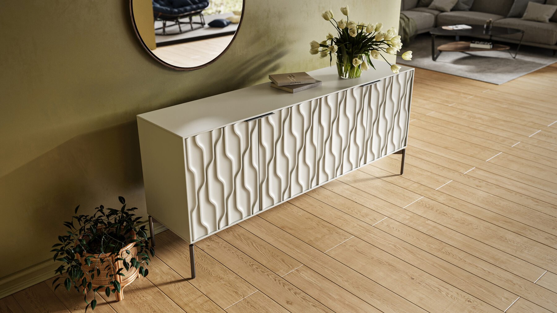 Mesa 7639 Storage Credenza