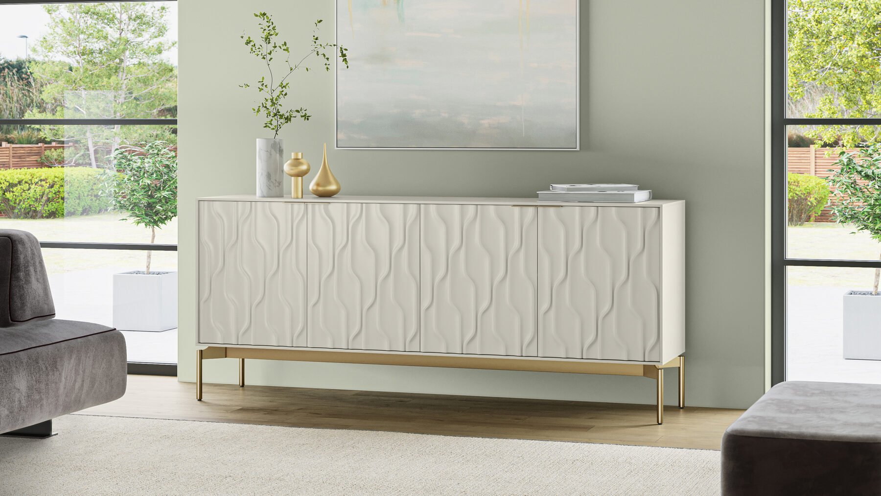 Mesa 7639 Storage Credenza