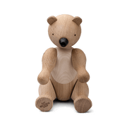 Kay Bojesen Bear, Oak/Maple (Medium), view 3