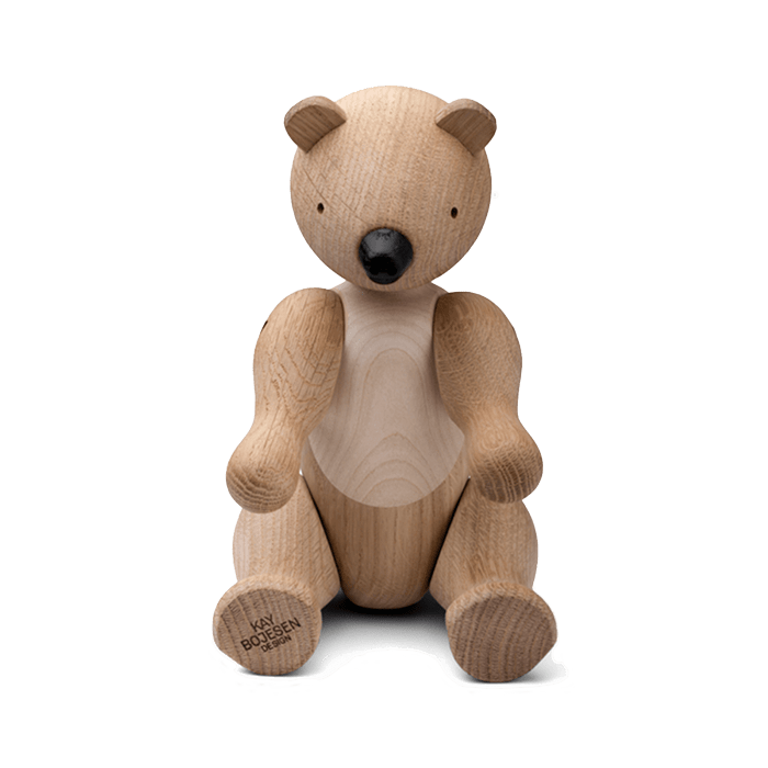 Kay Bojesen Bear, Oak/Maple (Medium), view 3