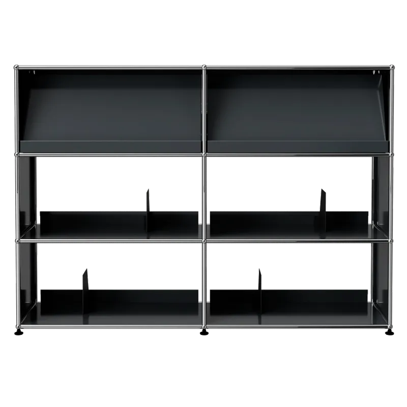 USM Vinyl Display Cabinet 3x2