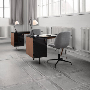 Beetle Meeting Chair 4-Star Base with Castors - Height Adjustable - Fully Upholstered