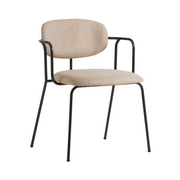 Frame Dining Chair - Set of 2 Dining Chair Woud Beige/Black 