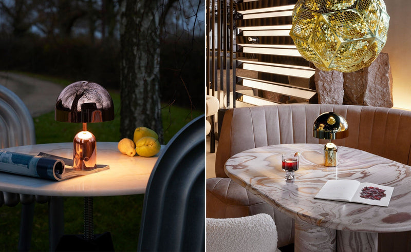 Bell Portable LED Table Lamp Table Lamps Tom Dixon 