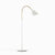 Bellevue Floor Lamp AJ7 Floor Lamps &Tradition White and Brass 