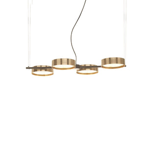Berlin Pendant Lamp Pendant Lights Oluce Anodized Brass 