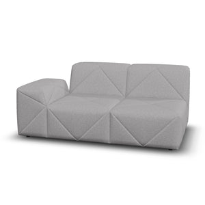 BFF Modular Sofa - Double Element Single Armrest Low