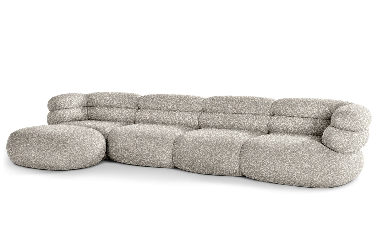 Biboni Sofa Four Seater With Chaise