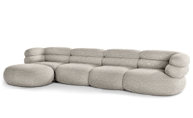 Biboni Sofa Four Seater With Chaise