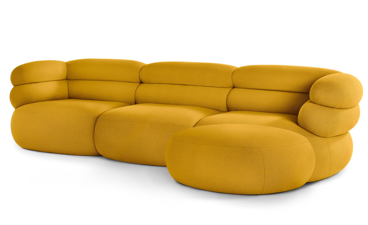 Biboni Sofa Three Seater with Chaise