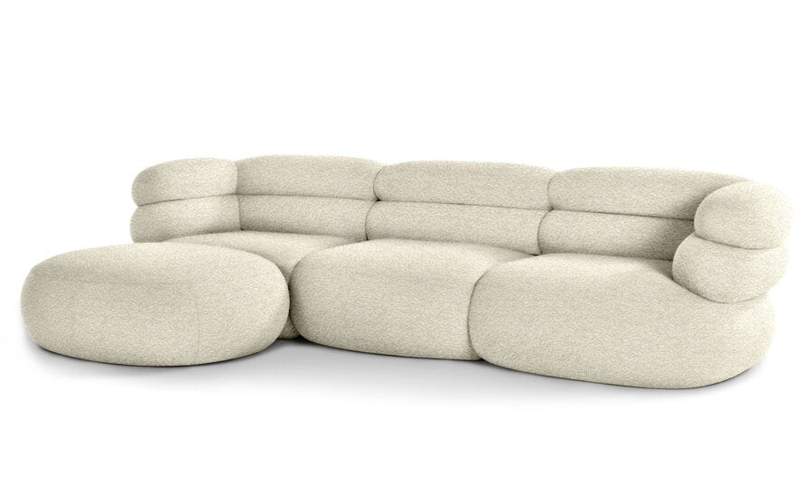 Biboni Sofa Three Seater with Chaise