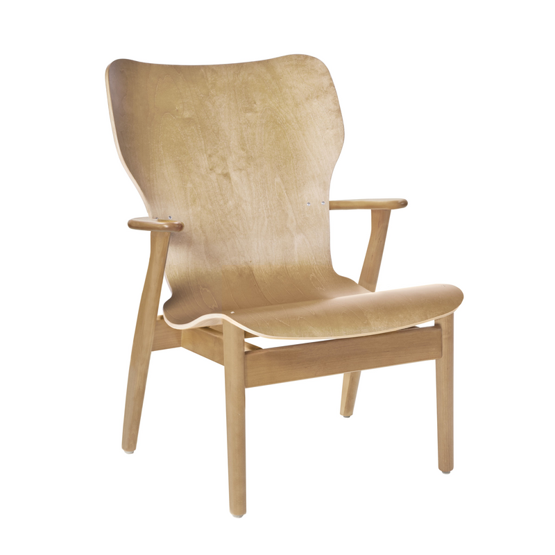 Domus Lounge Chair lounge chair Artek Natural Lacquered Birch 