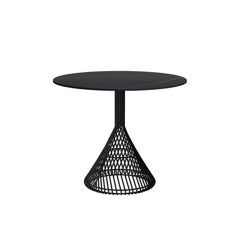 Bistro Table table Bend Goods Black Ceramic Stone Black +$400 
