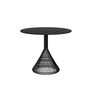 Bistro Table table Bend Goods Black Ceramic Stone Black +$400 