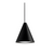 Keglen LED Pendant Pendant Lights Louis Poulsen Black 10 in LED 2700K