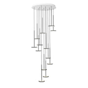 Sky Solo Chandelier Pendant Lights Pablo 13 - Matte Black 