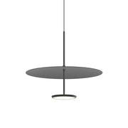 Sky Dome Pendant Pendant Lights Pablo 24" - Matte Black + Black 