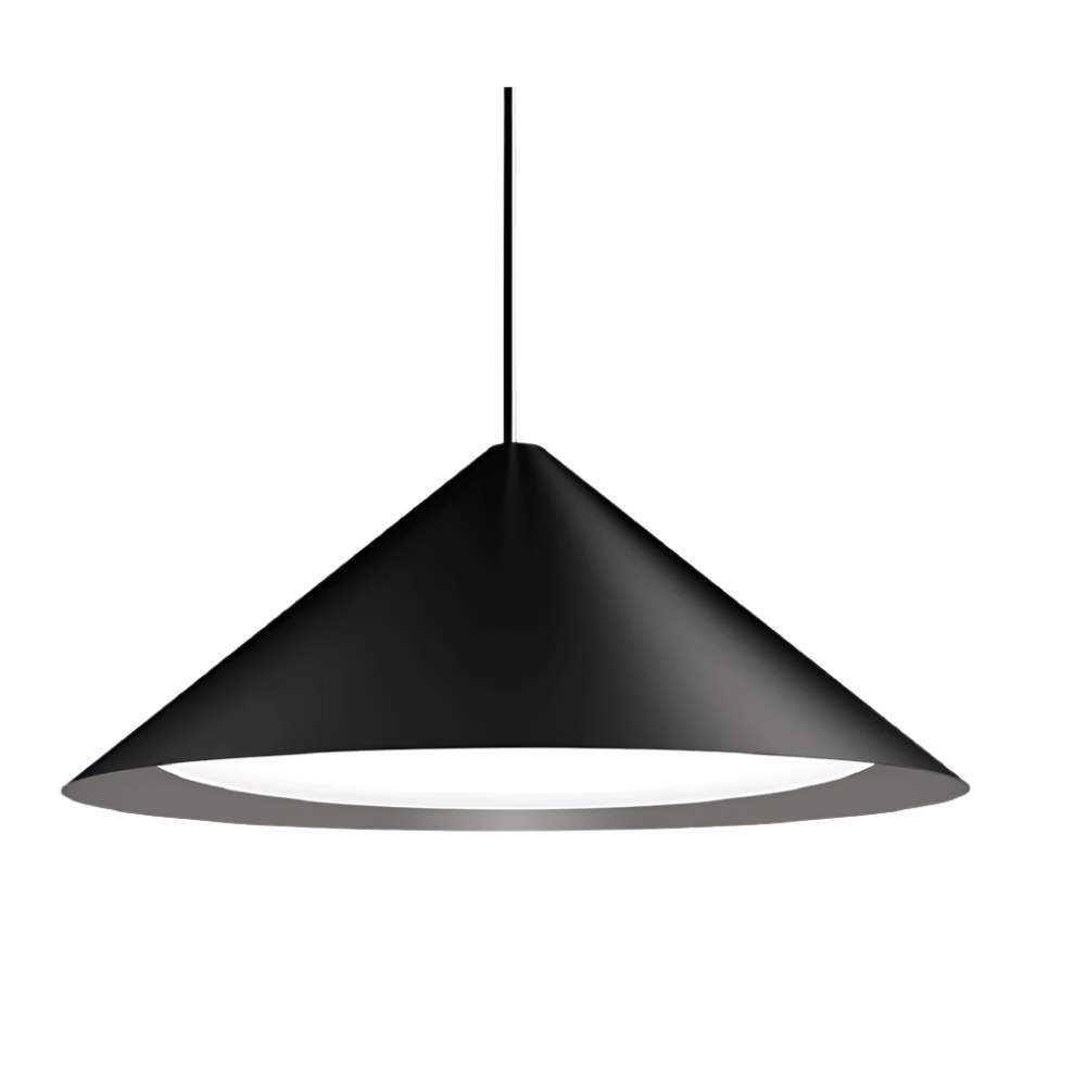 Keglen LED Pendant Pendant Lights Louis Poulsen Black 26 in LED 2700K